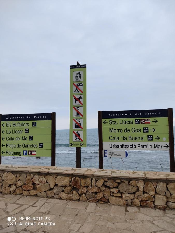 Casa Oliveres Beach En L' Ampolla Villa El Perelló Esterno foto